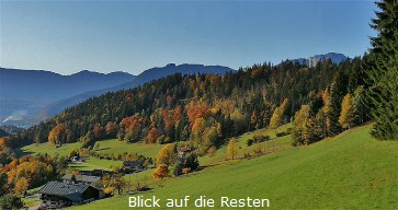 Blick auf die Resten Berchtesgaden