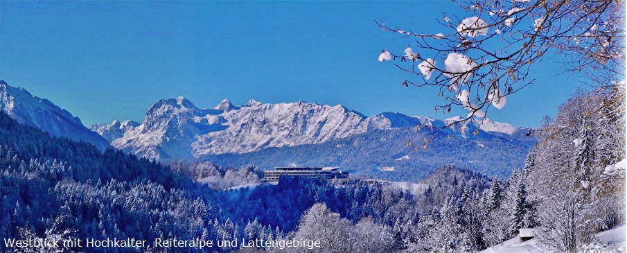 Haus Frechen Ferienwohnungen  Berchtesgaden Westblick